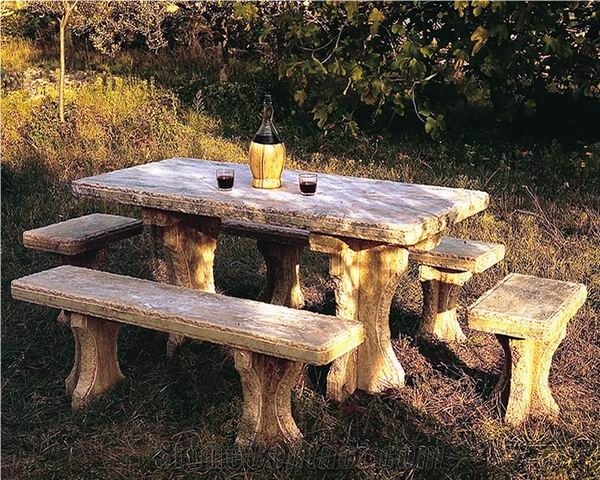 Tavolo Rettangolare Rustico