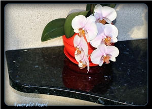 Emerald Pearl Granite Countertops