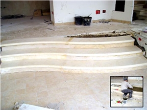 Limestone Stairs and Steps
