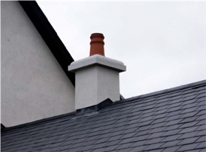 China Black Slate Roof Tile