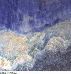 Azul Imperial Quartzite Slabs & Tiles, Brazil Blue Quartzite