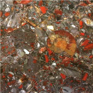 Blood Stone Quartz Stone Tile