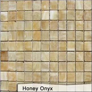 Honey Onyx Mosaic Tiles