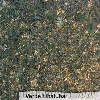Verde Ubatuba Granite Slabs & Tiles, Brazil Green Granite