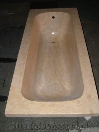 Jerusalem Gold Mosaics Stone Bath