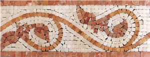 Travertine Mosaic Border Travertine Mosaic Border