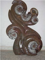 Fossil Brown Limestones Sculptures