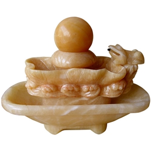 China Yellow Onyx Fountian Ball China Yellow Onyx Fountian Ball