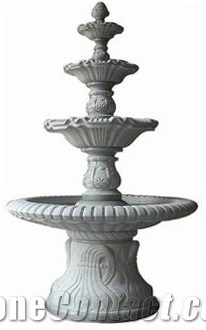 Grey Granite Fountain