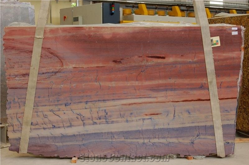 Ibere Tycoon Blue Quartzite Slabs, Brazil Lilac Quartzite