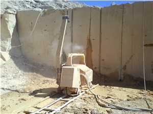 Iran Beige Travertine Block