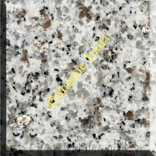 Bianco Sardo Granite Slabs & Tiles, Italy White Granite