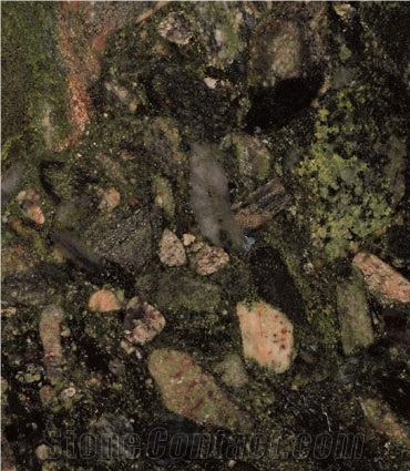 Verde Marinace Granite Slabs & Tiles, Brazil Green Granite