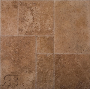 Noce Travertine Versailles Pattern Noce Travertine Versailles Pattern