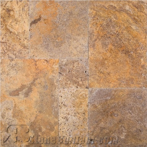 Scabos Travertine Versailles Pattern