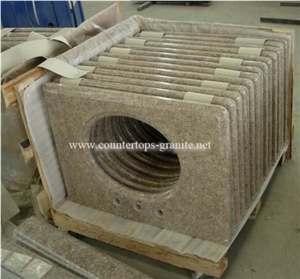 Yellow Granite Vanity Top