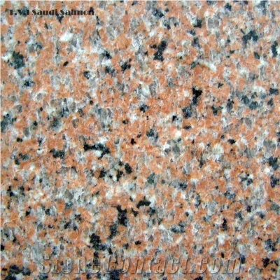 Saudi Salmon Granite Slabs & Tiles, Saudi Arabia Red Granite