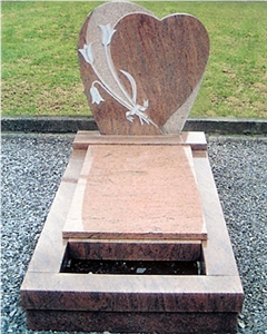 Graf Monuments, Multicolor Red Granite Monuments Graf Monuments, Multicolor Red Granite Monuments