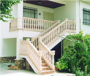 Pillar Neptune Artificial Stone Railing