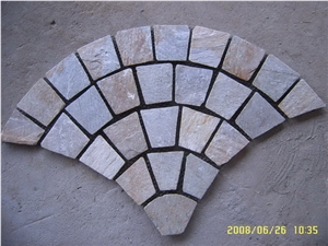 Beige Slate Cobble Stone