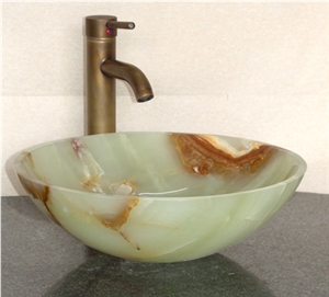 Stone Basin, Countertop, Tile , Onyx