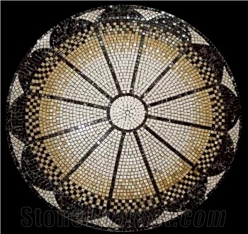 Natural Stone Mosaic Medallion Mmd 315