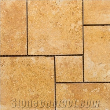 Yellow Travertine Slabs & Tiles