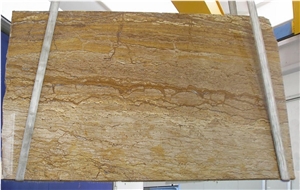 Marron Alhambra Travertine Slab, Iran Brown Travertine