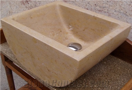 Cenia Limestone Wash Basin