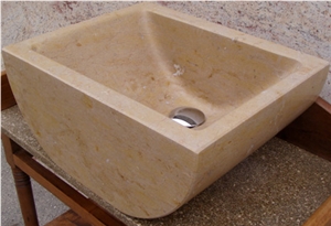 Cenia Limestone Wash Basin
