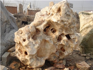 Enviroment Stones, Yellow Limestone Garden, Palisade