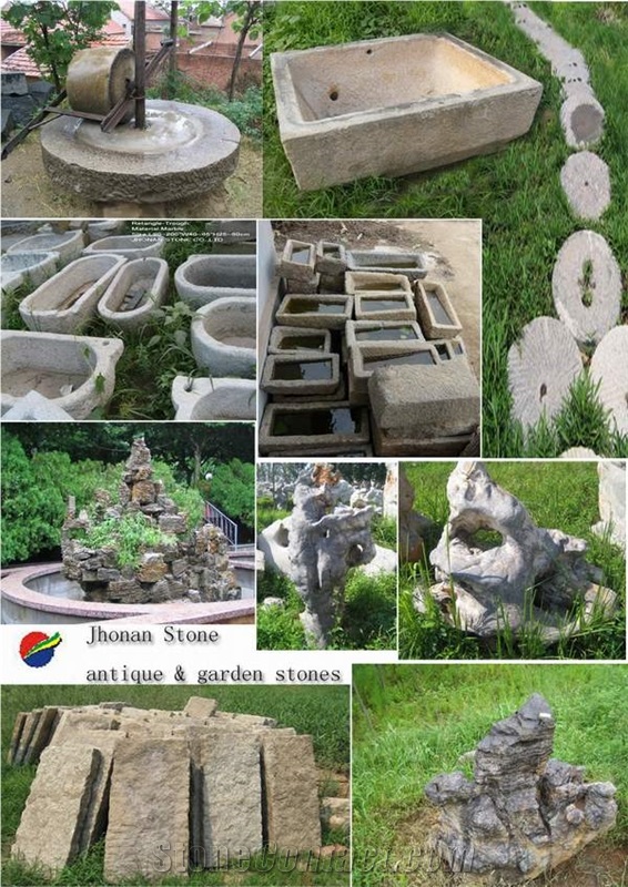 Trough, Beige Quartzite Garden, Palisade