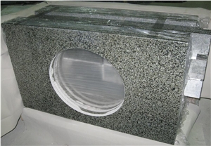 Moss Green Granite Vanity Tops, Chinese Granite Va Moss Green Granite Vanity Tops, Chinese Granite Va