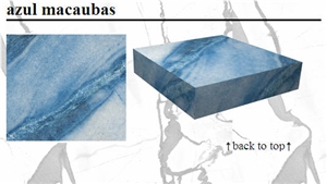 Azul Macaubas Tiles, Brazil Blue Quartzite