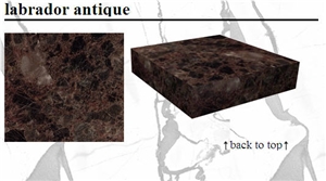 Labrador Antique Granite Slabs & Tiles, Norway Brown Granite