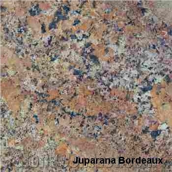 Juparana Bordeaux Granite Slabs & Tiles
