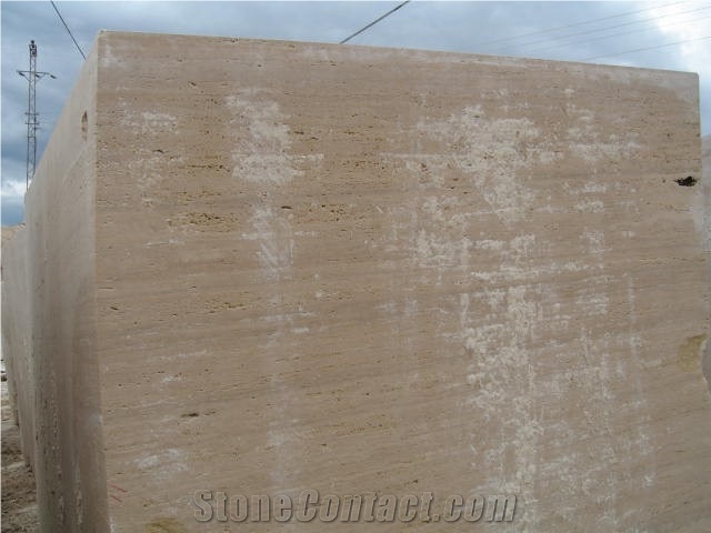 Turkey Beige Travertine Blocks