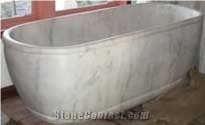 Natural Stone Baths-Bianco Carrara
