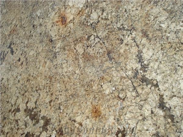 Golden Beach Granite Slabs & Tiles, Brazil Yellow Granite