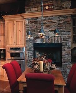 Dressed Fieldstone Fireplace Dressed Fieldstone Fireplace