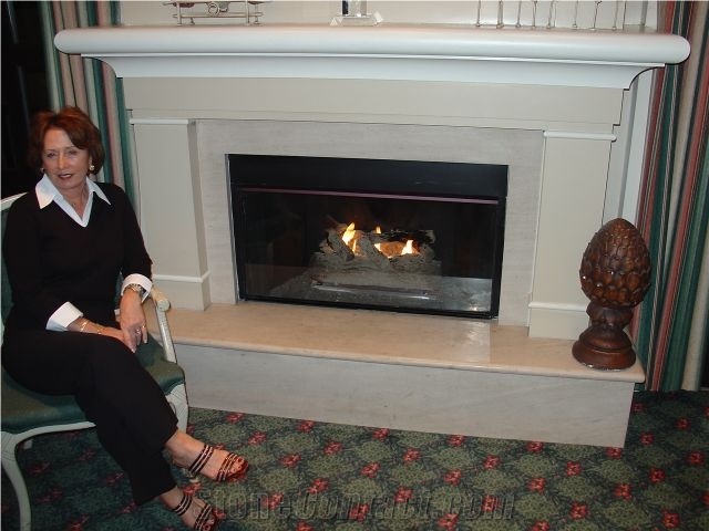 Quartz Stone Fireplace