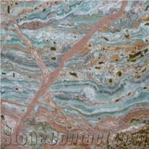 Smeralda Onyx Slabs & Tiles, Iran Green Onyx