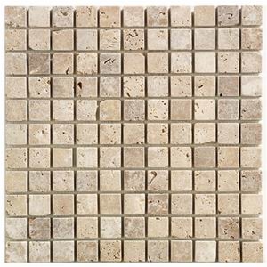 Noce Travertine Mosaic, Beige Travertine Mosaic Noce Travertine Mosaic, Beige Travertine Mosaic
