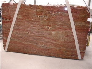 Crema Bordeaux Exotic Granite Slab
