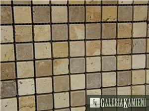 Travertine Mixed Mosaic