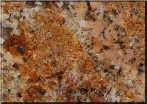 Juparana Bronze Granite Slabs & Tiles, Brazil Yellow Granite