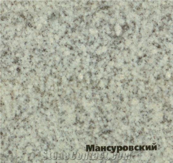 Mansurovsky Granite Slabs & Tiles, Russian Federation White Granite