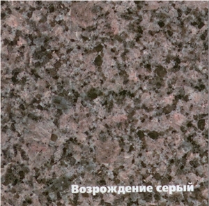 Vozrozhdenie Granite Slabs & Tiles, Russian Federation Grey Granite Vozrozhdenie Granite Slabs & Tiles, Russian Federation Grey Granite