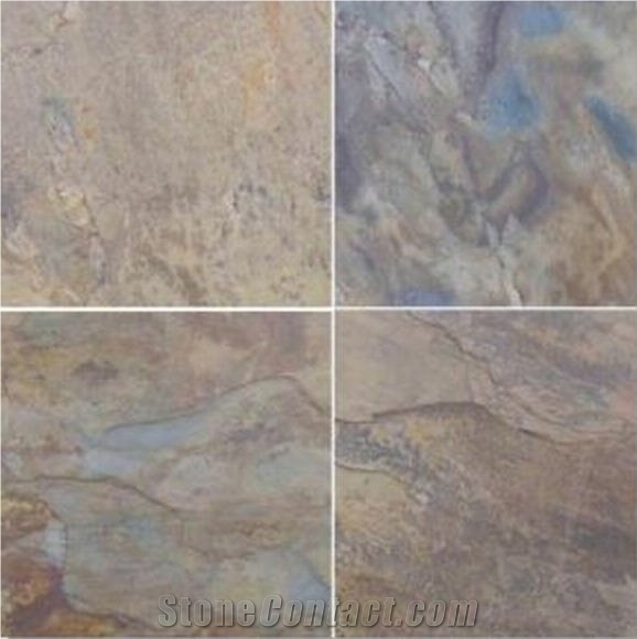 Vijay Gold Slate Slabs & Tiles