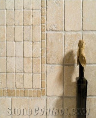 Beige Tavertine Mosaic